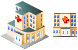 Hospital icons