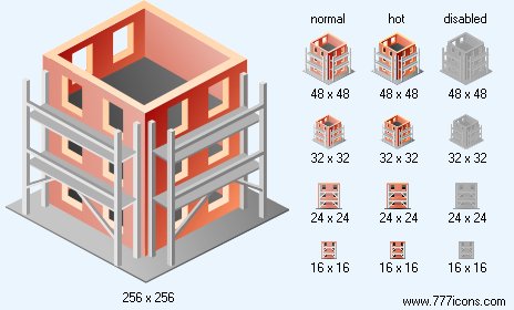 House Building Icon Images