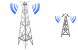 Radio transmitter icons