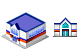 Retail shop icon