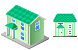 Small house icon