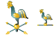 Weathercock icons