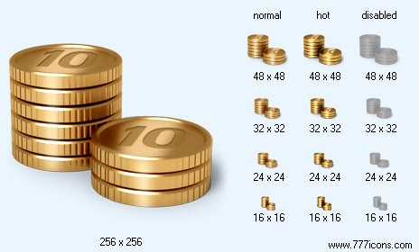Coins Icon Images