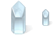 Quartz crystal icons