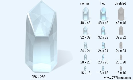 Quartz Crystal Icon Images