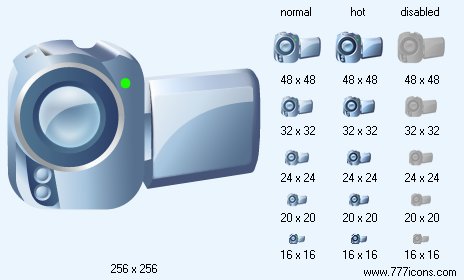 Camcoder Icon Images