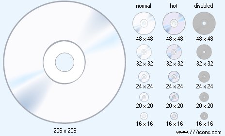 CD Disk Icon Images