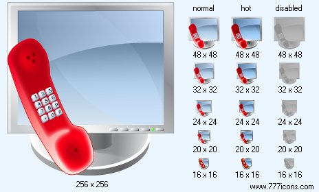 Phone Support Icon Images