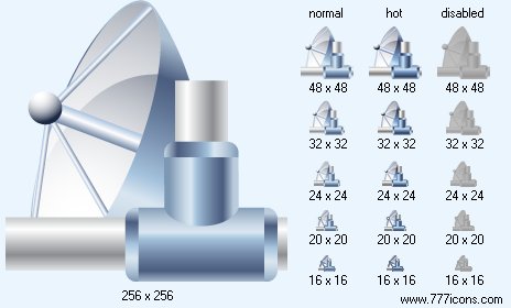 Satellite Connection Icon Images