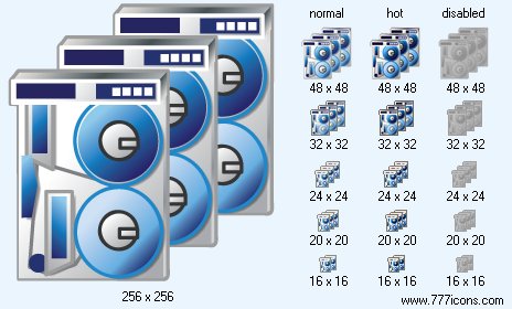 Tape Library Icon Images