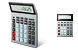 Calculator icons