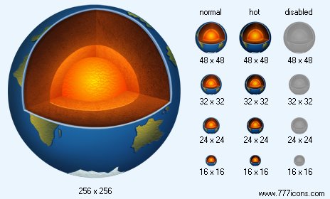 Geology Icon Images