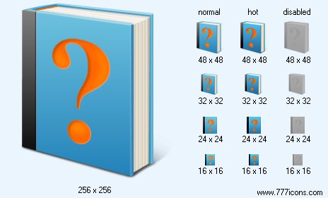 Help Book Icon Images