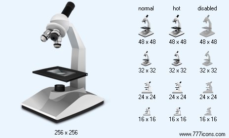 Microscope Icon Images
