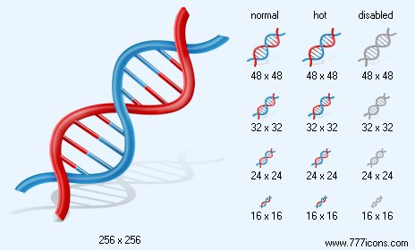 Molecular Biology Icon Images