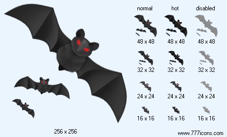 Bats Icon Images