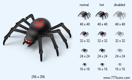 Spider Icon Images