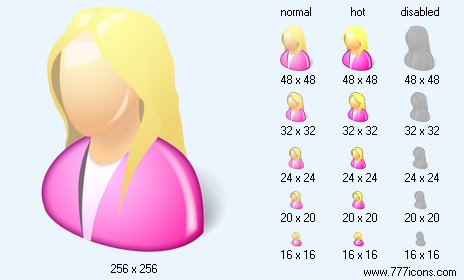 Blonde Icon Images