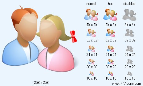 Children Icon Images