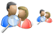 Search people icons
