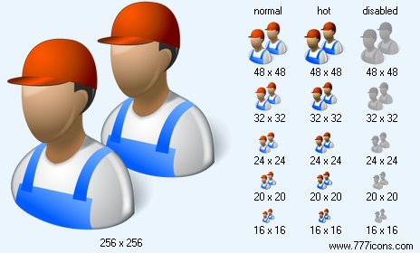 Workers Icon Images