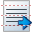 Export text icon