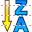 Sorting Z-A icon