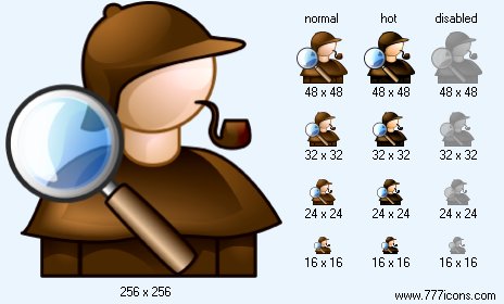 Detective Icon Images