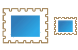 Postage stamp icons