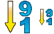Sorting 9-1 icons