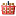 Full red basket icon