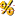 Yellow percent SH icon