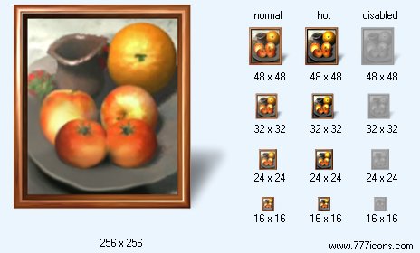 Arts with Shadow Icon Images