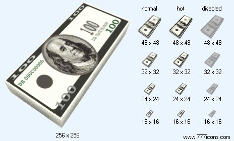 Bank Notes Icon Images