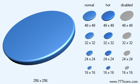 Blue Chip Icon Images