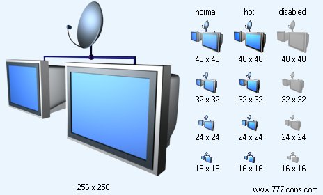 Cable TV Icon Images
