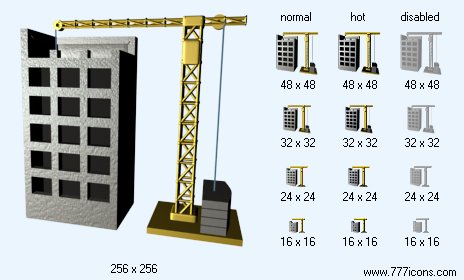 Construction Firm Icon Images