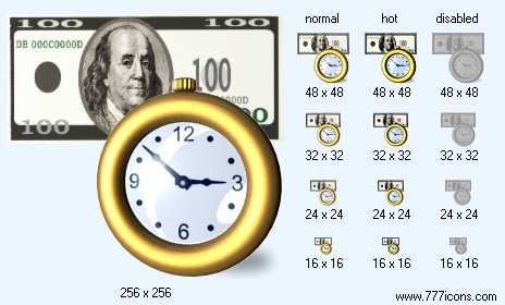 Credit with Shadow Icon Images