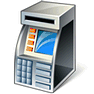Empty ATM with Shadow icon