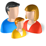 Family with Shadow icon