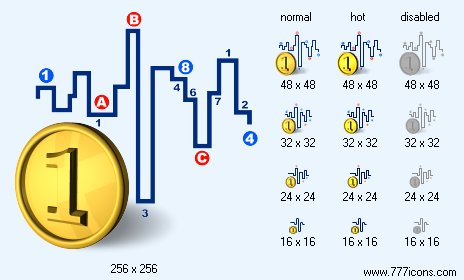 Forex Trading with Shadow Icon Images