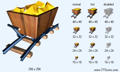 Gold-Mine Icon Images