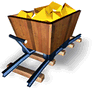 Gold-Mine with Shadow icon