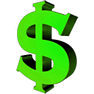 Green Dollar icon