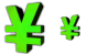 Green Yen icons