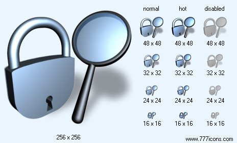 Investigation with Shadow Icon Images