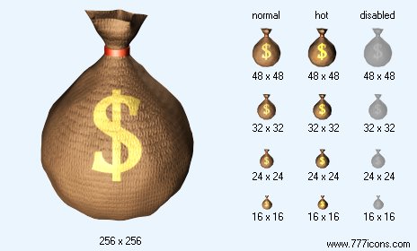 Money Bag Icon Images