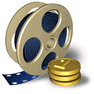 Movie Industry with Shadow icon