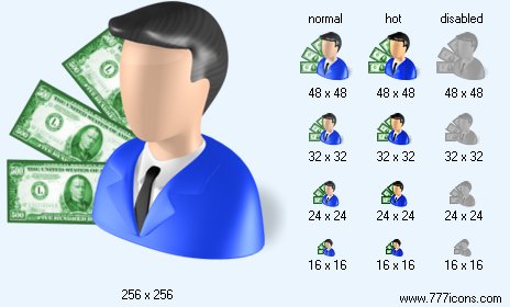 Personal Loan with Shadow Icon Images