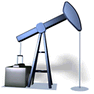 Petroleum Industry with Shadow icon